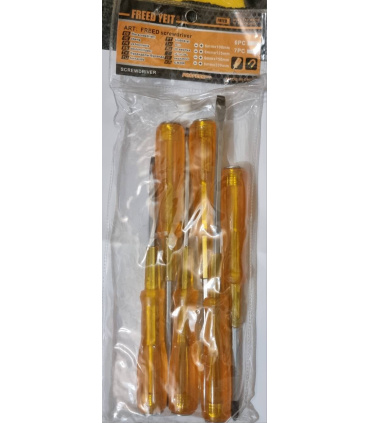 ست پیچ گوشتی ضربه خور 6 عددی فیرد FREED