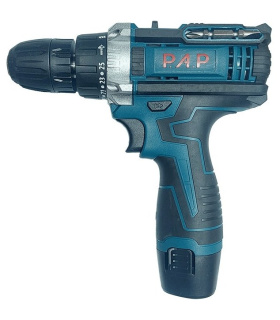 دریل پیچ گوشتی شارژی تک باتری پی ای پی PAP مدل CD-1201 گارانتی دار