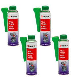 اکتان بوستر وورث سبز بسته 4 عددی حجم 300 میلی لیتر