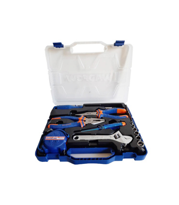 ست جعبه بکس و ابزار 23 پارچه وادفو WADFOW مدل WHS2B23