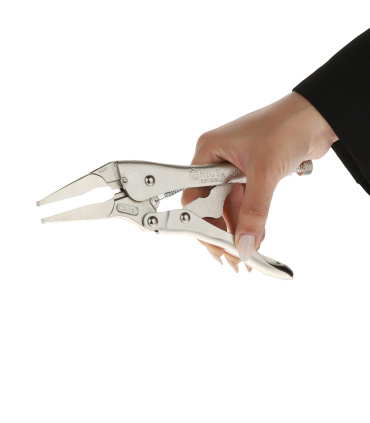 انبر قفلی دم باریک سایز 9 اینچ جنیوس GENIUS مدل 531309LN