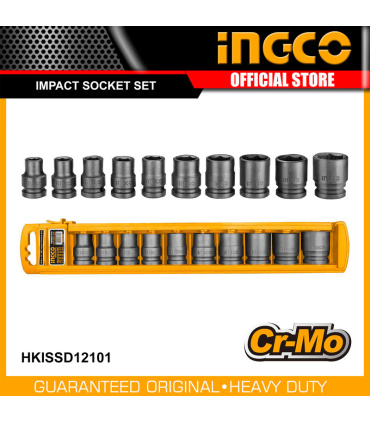 ست بکس ریلی 10 پارچه فشارقوی درایو 1/2 اینکو INGCO مدل HKISSD12101