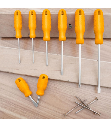 مجموعه 8 عددی پیچ گوشتی انجیکو INGCO مدل HKSD0858