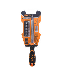 مجموعه 12 عددی پیچ گوشتی رابط فنری درایو 1/4 اینکو INGCO مدل AKSDFL1208