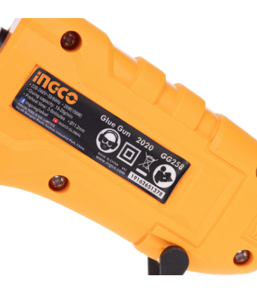 تفنگ چسب حرارتی 25 الی 150وات صنعتی اینکو INGCO مدل GG258