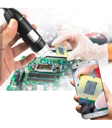 میکروسکوپ دیجیتال 1600X USB Digital Microscope پایه ثابت