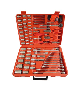 جعبه ابزار 125 پارچه 1/4", 3/8" & 1/2 جنيوس GENIUS تايوان AC234125