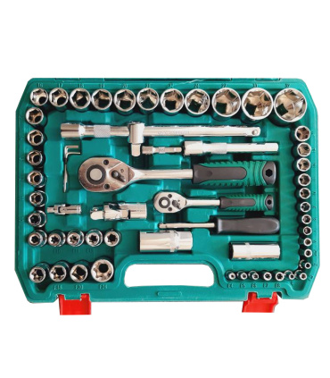 جعبه بکس 108 پارچه درایو 1/4و 1/2 اینچ مخصوص مکانیکی پارکساید PARKSIDE