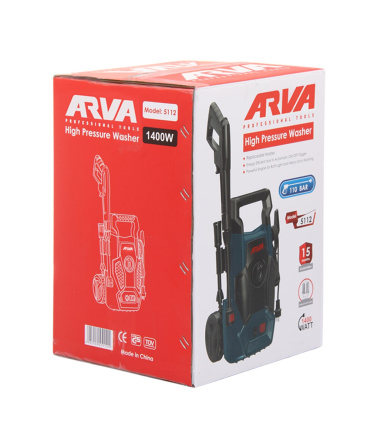 کارواش خانگی 110 بار ذغالی آروا ARVA مدل 5112 با 15 ماه گارانتی