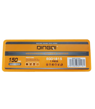 کولیس استیل 15 سانت دینگی DINGQI مدل EG01815 (کلیس 150 میلیمتر)