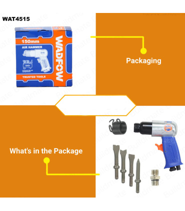 چکش بادی 6 اینچ  وادفو WADFOW مدل WAT4515