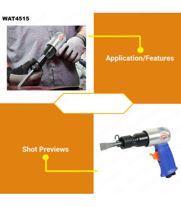 چکش بادی 6 اینچ  وادفو WADFOW مدل WAT4515