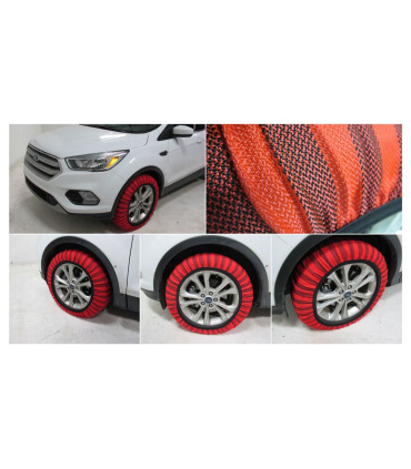 زنجیر چرخ پارچه ای نانو پلاس سایز تایر 13 الی 14