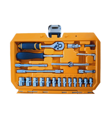 جعبه بکس 46 پارچه حرفه‌ای درایو 1/4 اینچ دینگی DINGQI مدل 14050