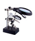 گیره مونتاژ ذره بین دار به همراه پایه هویه TE-800