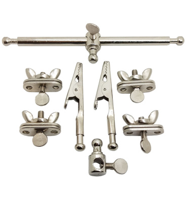 گیره مونتاژ ذره بین دار به همراه پایه هویه TE-805