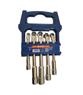 ست آچار 5 عددی دو سر بکسی چپقی وادفو WADFOW مدل WTH4205