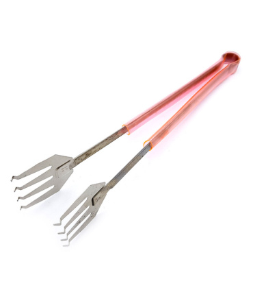 چنگال وان قلع گیره برد مخصوص وان Stainless Steel Tin Soldering Pot Gold Tone