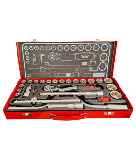 جعبه بکس 28 پارچه درایو 1/2 هانسول HANSOL مدل HS8524