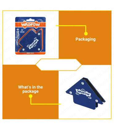 گونیا مگنتی 3 اینچ جوشکاری وادفو WADFOW مدل WMC1603 (مغناطیسی)