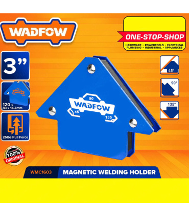 گونیا مگنتی 3 اینچ جوشکاری وادفو WADFOW مدل WMC1603 (مغناطیسی)