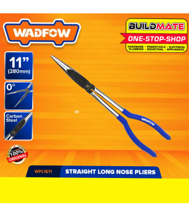 انبر دم باریک فوق بلند 11 اینچ فشار قوی وادفو WADFOW مدل WPL1E11