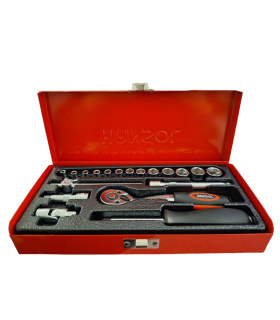 جعبه بکس 23 پارچه 4تا14 سفید درایو 1/4 هانسول HANSOL مدل HS8523