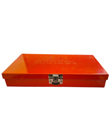 جعبه بکس 23 پارچه 4تا14 سفید درایو 1/4 هانسول HANSOL مدل HS8523