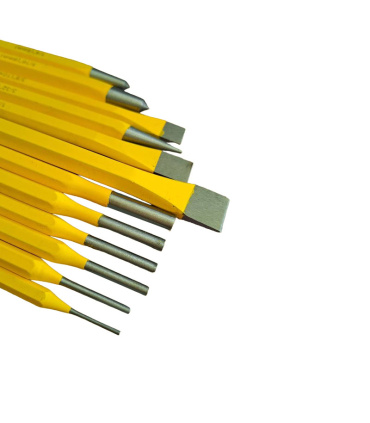 ست سنبه پین درآر، نشان و قلم 12 عددی