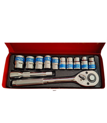 جعبه بکس 12 پارچه درایو 1/2 شوندا SHUNDA