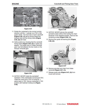 راهنمای تعمیرات موتور های یانمار Yanmar Motor Workshop