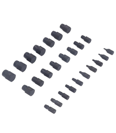 ست 25 عددی قلاویز چپگرد بکسی شش گوش