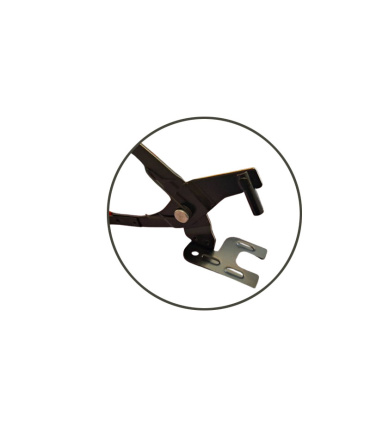 انبر مخصوص لاستیک درآور رابط اتصال لوله اگزوز و بدنه