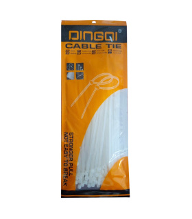 بست کمری پلاستیکی 100 عددی سایز 3.6*200 میلیمتر دینگی DINGQI مدل RT:77320