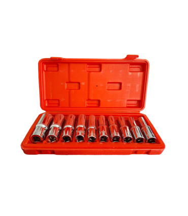 جعبه بکس بلند 10 پارچه 6پر درایو 1/2 جیانترد JNTRD مدل J-10036