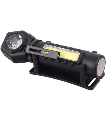 چراغ قوه پیشانی و دستی مگنتی شارژی XPE-COB مدل 212