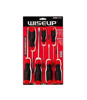 ست پیچ گوشتی 7 عددی وایساپ WISEUP مدل 090205