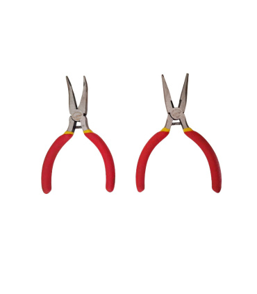 ست 5 عددی انبردست، دم باریک،دم باریک سرکج، سیم چین و کف چین 4.5 اینچ رایدر پرو RAIDER PRO