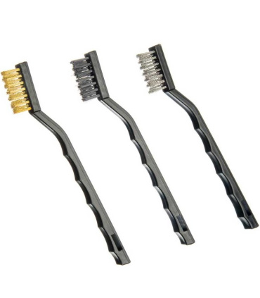 فرچه و برس سیمی مسواکی 3 عددی کوچک