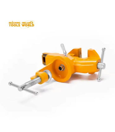 جعبه باز : گیره رومیزی زرگری سندان دار دینگی DINGQI مدل 7050101 (گیره بغل میز)