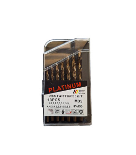 مجموعه 13 عددی مته پلاتنیوم PLATINUM