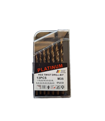 مجموعه 13 عددی مته پلاتنیوم PLATINUM