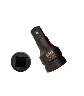 رابط ، واسطه و کمک بکس 100میلیمتر درایو 1اینچ فشارقوی مشکی اس کی تی  SKT