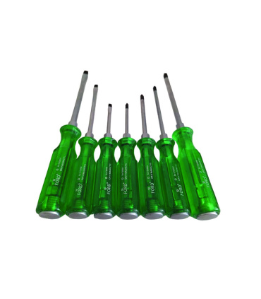 ست پیچ گوشتی 7 عددی ضربه و آچارخور دسته کریستال فورد FORD