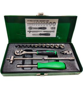 جعبه بکس 17 پارچه هواگیری درایو 1/4 گرین استار GREENSTAR تایوان