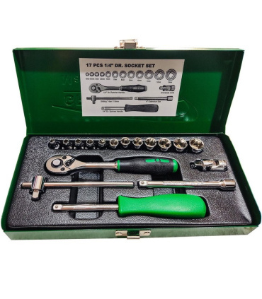 جعبه بکس 17 پارچه هواگیری درایو 1/4 گرین استار GREENSTAR تایوان