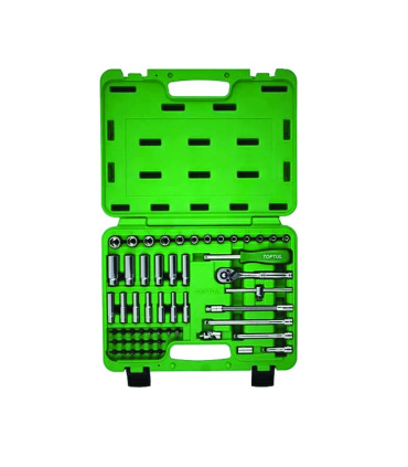 جعبه بکس 55 پارچه 6پر درایو 1/4 تاپ تول TOPTUL مدل GCAI5501