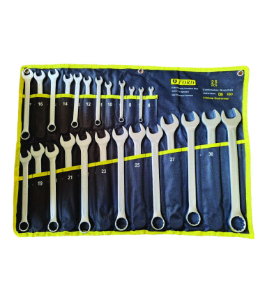 ست آچار 25 عددی یکسرتخت یکسر رینگی فورد FORD