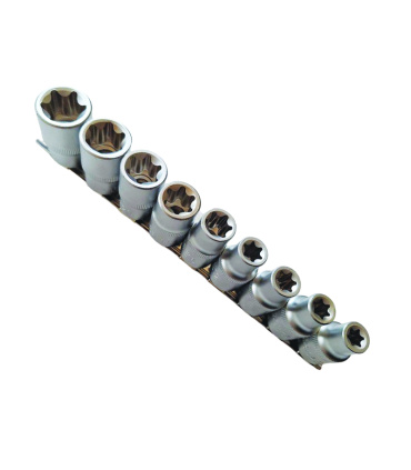 ست بکس E ای ریلی 9 عددی درایو 1/2 اینچ E10 تا E24 یوآنتو YUAN TOU