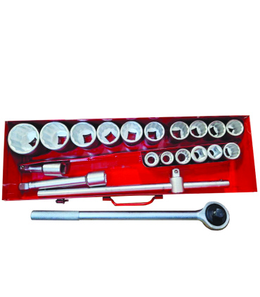 جعبه بکس 21 پارچه 19 تا 50 درایو 3/4